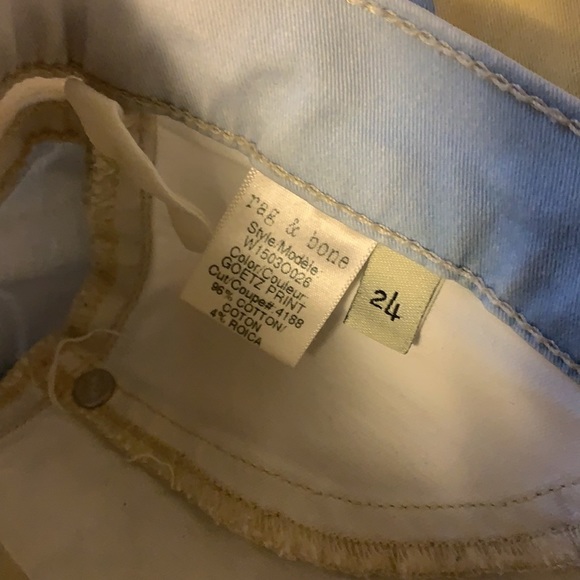 Rag & Bone Abstract Jeggings - Women’s Size 24 - Picture 4 of 7